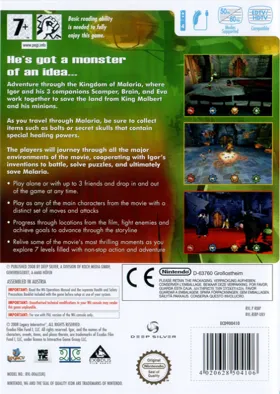 Igor The Game box cover back